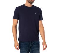 GANT de los hombres Camiseta con escudo normal, Azul