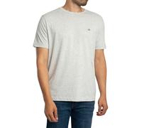 GANT de los hombres Camiseta con escudo normal, Gris