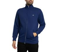 GANT de los hombres Chaqueta deportiva con cremallera completa y escudo regular,