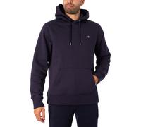 GANT Hombre Regular Sudadera con Capucha, Evening Blue, XXL
