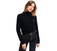 GANT Extrafina Lana de Cordero Rollneck Suéter pulóver, Negro, XXL para Mujer