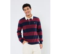 GANT Extrafine Lambswool Striped Rugger L Azul