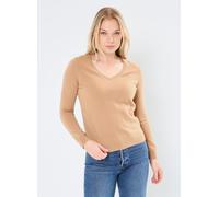 GANT Extrafine Lambswool V-Neck S Beige