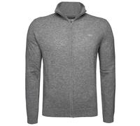 Gant Extrafine Lambswool Zip Cardigan Suéter Cardigan Hombre (Paquete de 1), Dark Grey Heather, L