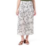 Gant Falda Plisada para Mujer con Estampado de árbol Midi, Laguna Verde, 40