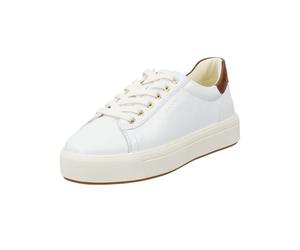 GANT Footwear AVINO Zapatillas para Mujer, Talla 42 EU, White Tan, 42 EU