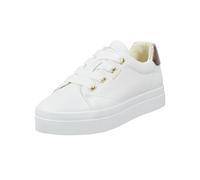 GANT Footwear AVONA - Zapatillas Deportivas para Mujer, Talla 37 EU, Blanco Rosa Dorado, 37 EU
