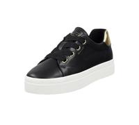 GANT Footwear AVONA - Zapatillas Deportivas para Mujer, Talla 38 EU, Negro y Dorado., 38 EU