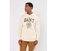 GANT Front Graphic Sweat Hoodie M Blanco