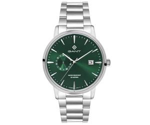 GANT G165019 East Hill - Reloj de Pulsera para Hombre (Acero Inoxidable, 43 mm, Cuarzo, 5 ATM)