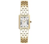 GANT G195002 Rhode Island Mini Reloj de Mujer Acero Inoxidable Dorado Esfera Blanca 3 ATM
