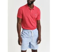 Gant Gant - Polo de hombre en piqué de algodón con corte regular y logo bordado en el pecho.. Rojo Talla M