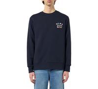 GANT Graphic C-Neck Sudadera, Azul Noche, M para Hombre