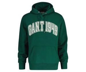 GANT Graphic Hoodie Sudadera con Capucha, Verde Oscuro, 3XL para Hombre