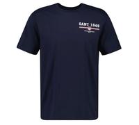 GANT Graphic SS T-Shirt Camiseta, Azul Noche, 4XL Hombres