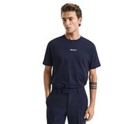 GANT Graphic SS T-Shirt Camiseta, Azul Noche, XL Hombres
