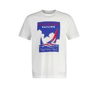 GANT Graphic SS T-Shirt Camiseta, Fuente de Huevo, M Hombres