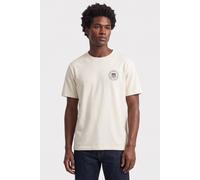 GANT Graphic Ss T-shirt Cream Talla: XL | Camisetas Básicas Outlet | Hombre | Blanco