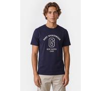 GANT Graphic Ss T-shirt Evening Blue Talla: M | Camisetas Básicas Outlet | Hombre | Azul