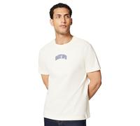 GANT Graphic SS Tshirt Camiseta, Crema, M Hombres