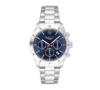 GANT Greenfield G202003 - Reloj cronógrafo para Hombre, Acero Inoxidable, Esfera Azul, Cuarzo, 10 ATM