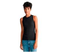 GANT High Neck Rib Tank Top Camisa Cami, Negro, S Mujeres
