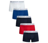 GANT Hombre 5 Pack Trunks, Navy/Red/Blue/Blue/White, 3XL