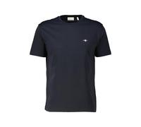 GANT de los hombres Camiseta con escudo de archivo estampado, Negro