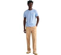 GANT Hombre Camiseta con Escudo Normal, Capri Blue, L