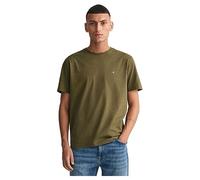 GANT Hombre Camiseta con Escudo Normal, Juniper Green, L