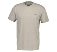 GANT Hombre Camiseta con Escudo Normal, Seed Melange, M