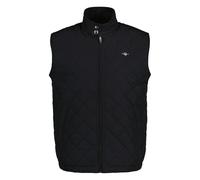 GANT Hombre Chaleco - Acolchado Corta Vientos Chaleco, Cremallera, Cuello Alto