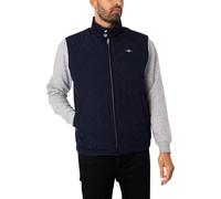 GANT Hombre Chaleco Cortavientos Acolchado, Evening Blue, XL