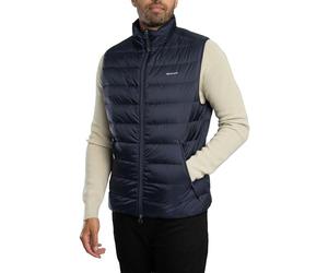 GANT Hombre Chaleco Ligero De Plumas, Evening Blue, XXL