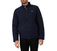 GANT de los hombres Chaqueta cortavientos acolchada, Azul