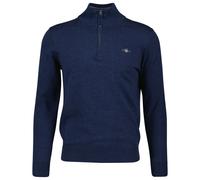 GANT Hombre Jersey Con Cuello - Classic Algodón Half Cremallera, Suéter de Punto