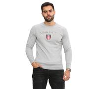 GANT Hombre Jersey Sudadera Cuello Redondo Informal Invierno Clásico Diseñador