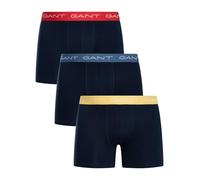 GANT Hombre Pack De 3 Calzoncillos Boxer, Marine, XL