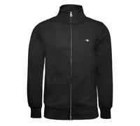 GANT Hombre Sudadera con Cremallera Y Escudo Normal, Grey