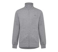 GANT Reg Shield - Sudadera con Cremallera para Hombre con Cremallera, Gris, XL