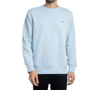 GANT Hombre Sudadera Escudo Regular, Fresh Blue, L
