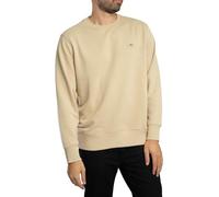 GANT Hombre Sudadera Escudo Regular, Oat Beige, XXL