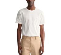 GANT Hombres Camisetas Escudo Logo Manga Corta Algodón Camiseta Verano...