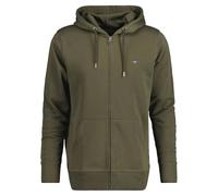 GANT Hombres Sudadera Chaqueta - Regular Escudo con Cremallera Completa,Capucha,
