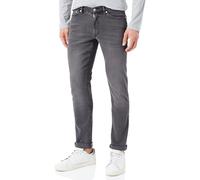 GANT Jeans Extra Slim Active Rec Blk, Black Worn in, 34W x 32L para Hombre