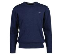 GANT Jersey de Hombre - Classic Algodón C-Neck, Suéter Punto, Cuello Redondo,