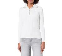 GANT Jersey elástico de algodón para Mujer con Media Cremallera