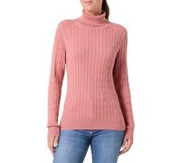 GANT Jersey elástico de algodón para Mujer, Ladrillo Faded, L