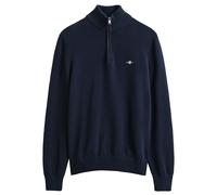 GANT Jersey Hombre - CLASSIC COTTON Half-Zip, Cuello Alto, Algodón Azul