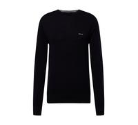 GANT Algodón Pique C Cuello Suéter, Negro, S para Hombre